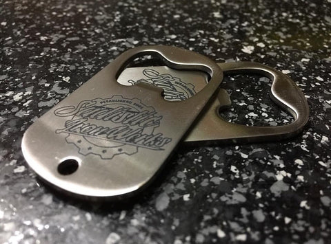 Sadistic Iron Werks Bottle opener key chain