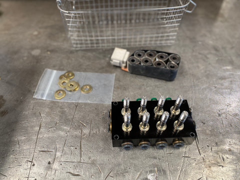 Accuair VU4 Service and rebuilding