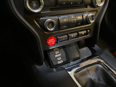 Ford Mustang Airlift controller mount